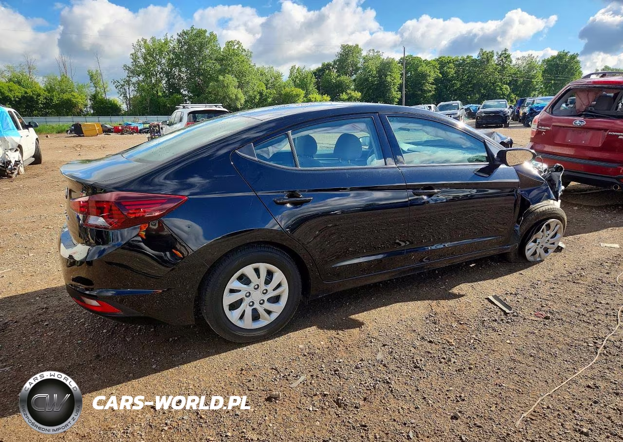 2019 Hyundai Elantra Se VIN:5NPD74LF0KH406628 - 3