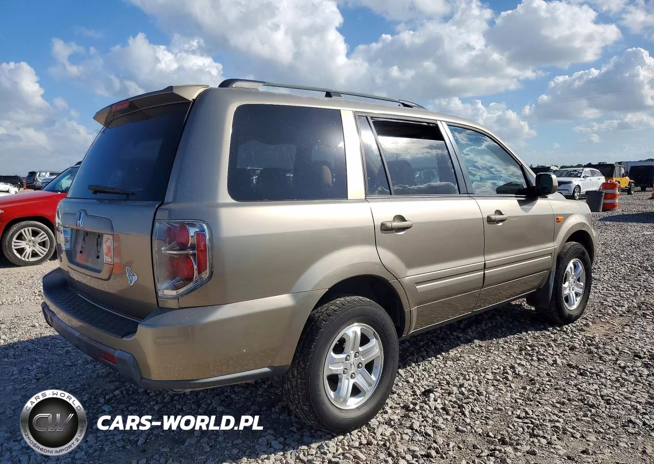 2008 Hond Pilot VIN:5FNYF28228B005720 - 3