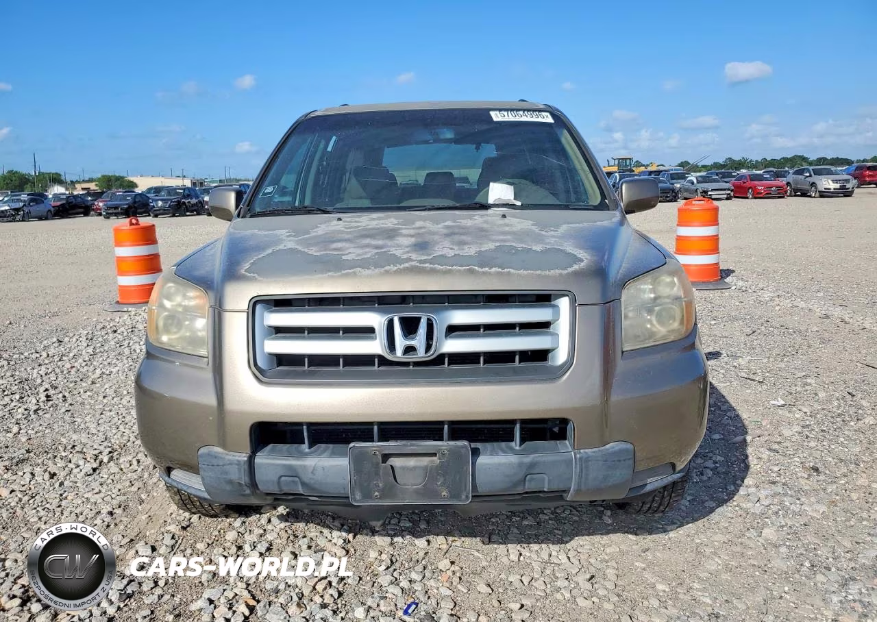 2008 Hond Pilot VIN:5FNYF28228B005720 - 5