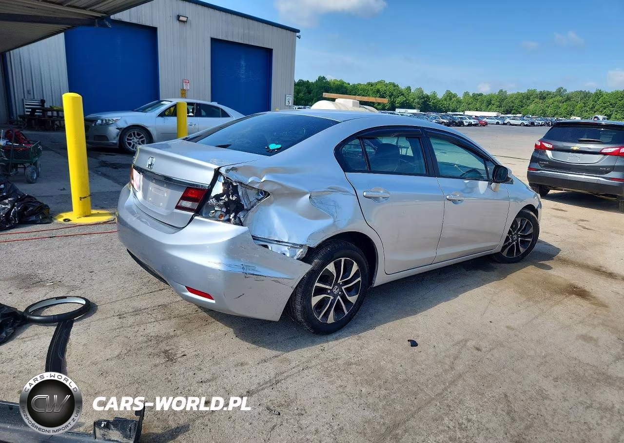 2013 Honda Civic Ex VIN:2HGFB2F85DH558488 - 3