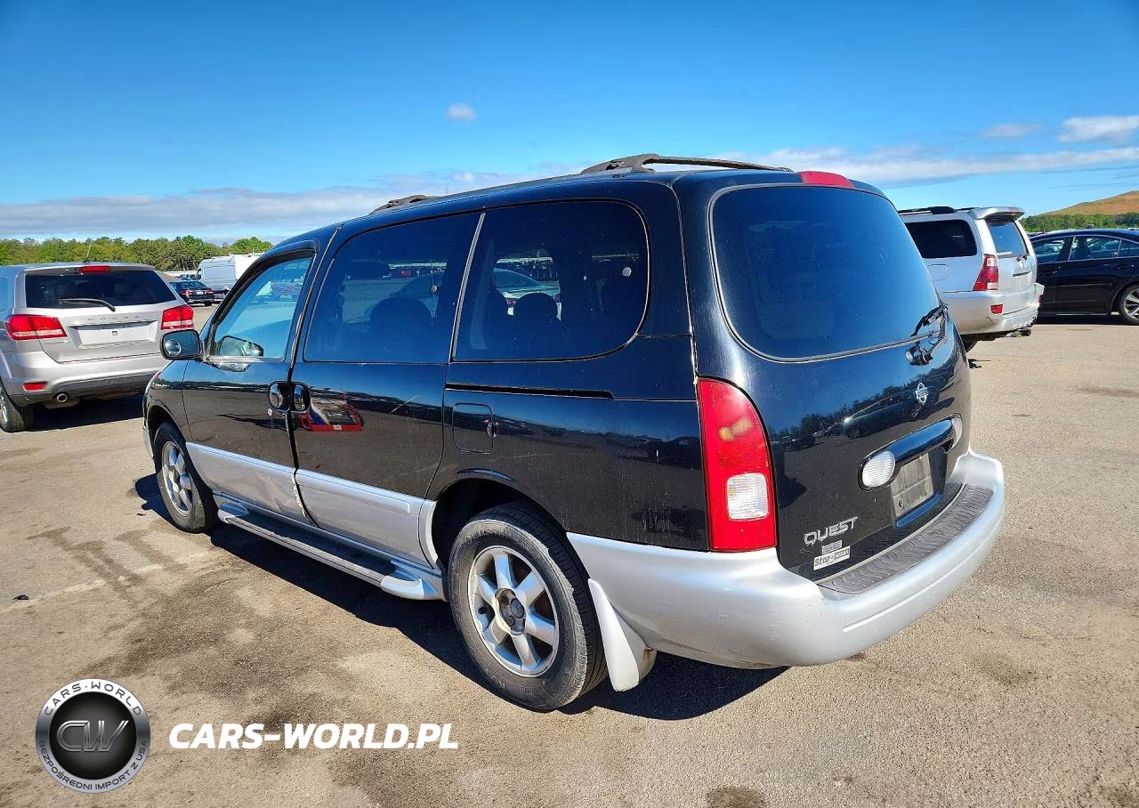 2001 Nissan Quest Se VIN:4N2ZN16T51D821456 - 2