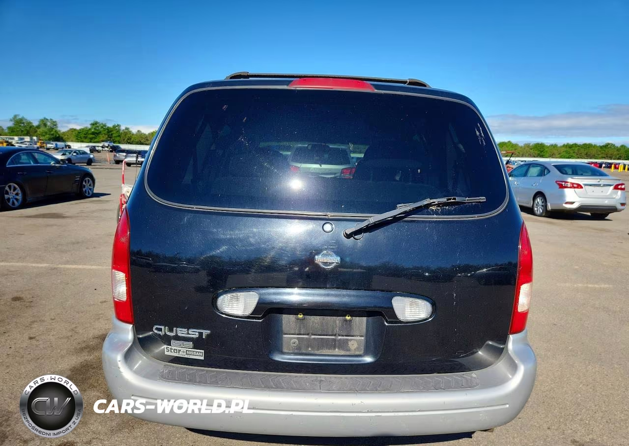 2001 Nissan Quest Se VIN:4N2ZN16T51D821456 - 6