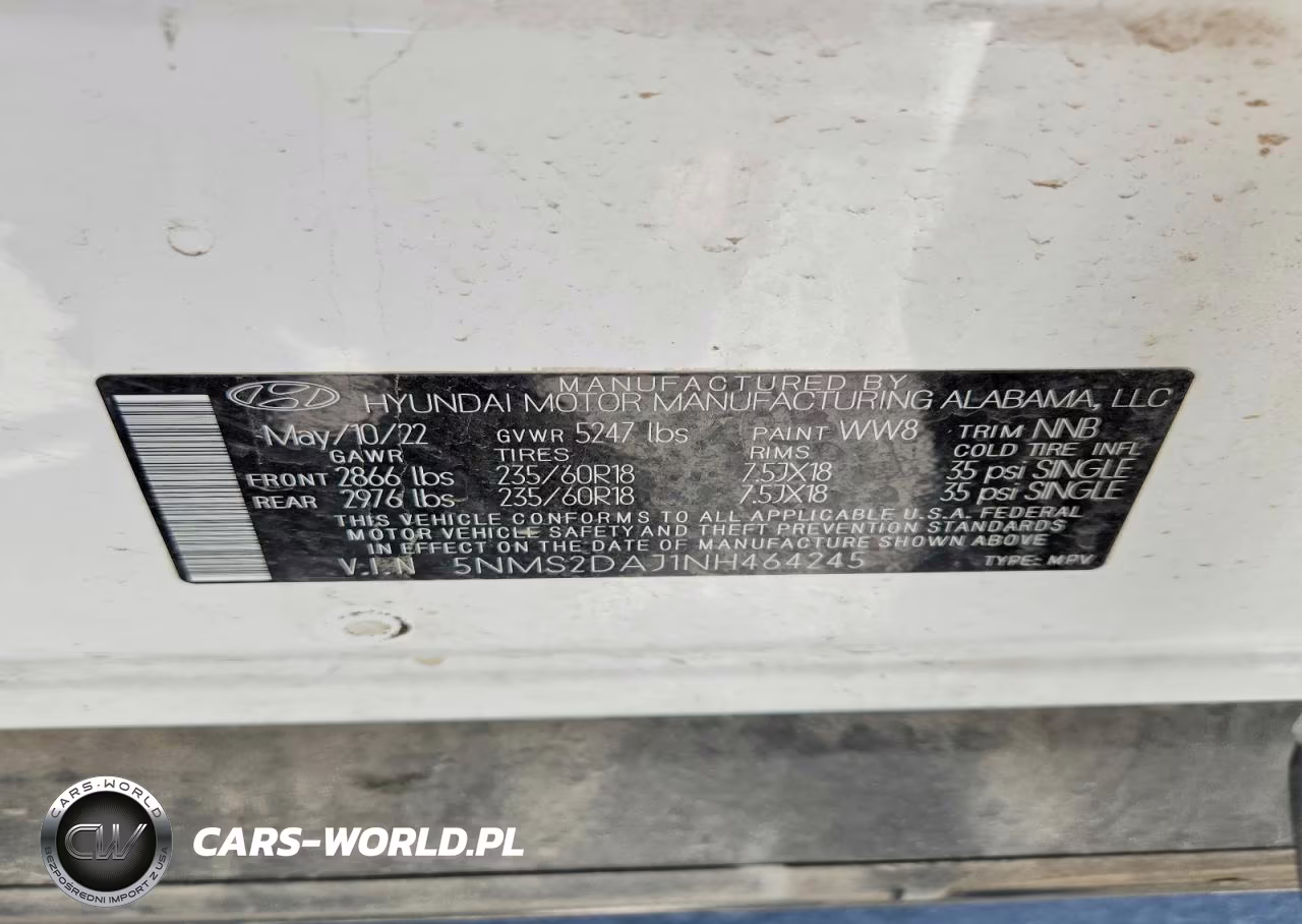 2022 Hyundai Santa Fe Sel VIN:5NMS2DAJ1NH464245 - 13