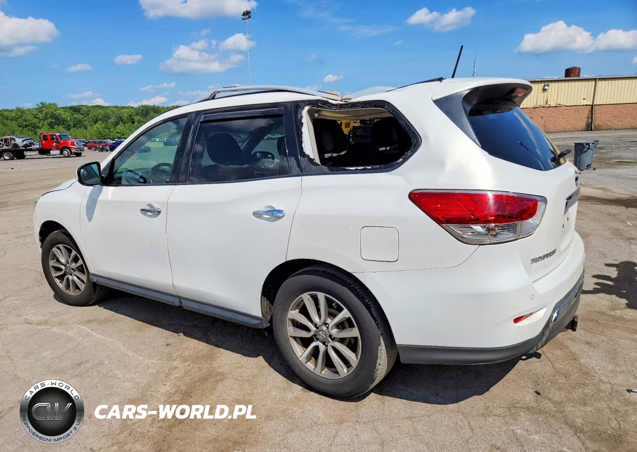 2014 Nissan Pathfinder Sv VIN:5N1AR2MM1EC632168 - 2