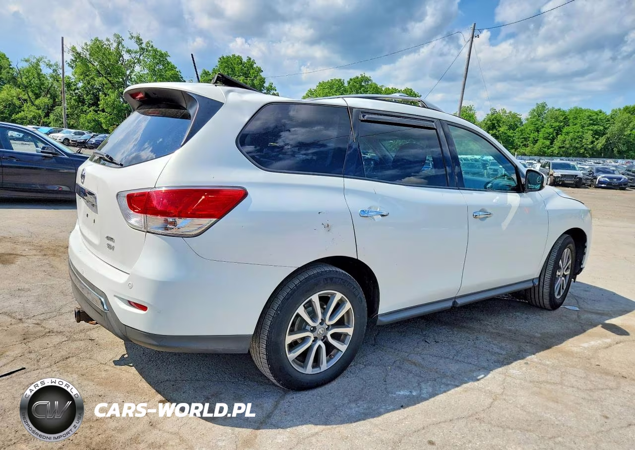 2014 Nissan Pathfinder Sv VIN:5N1AR2MM1EC632168 - 3