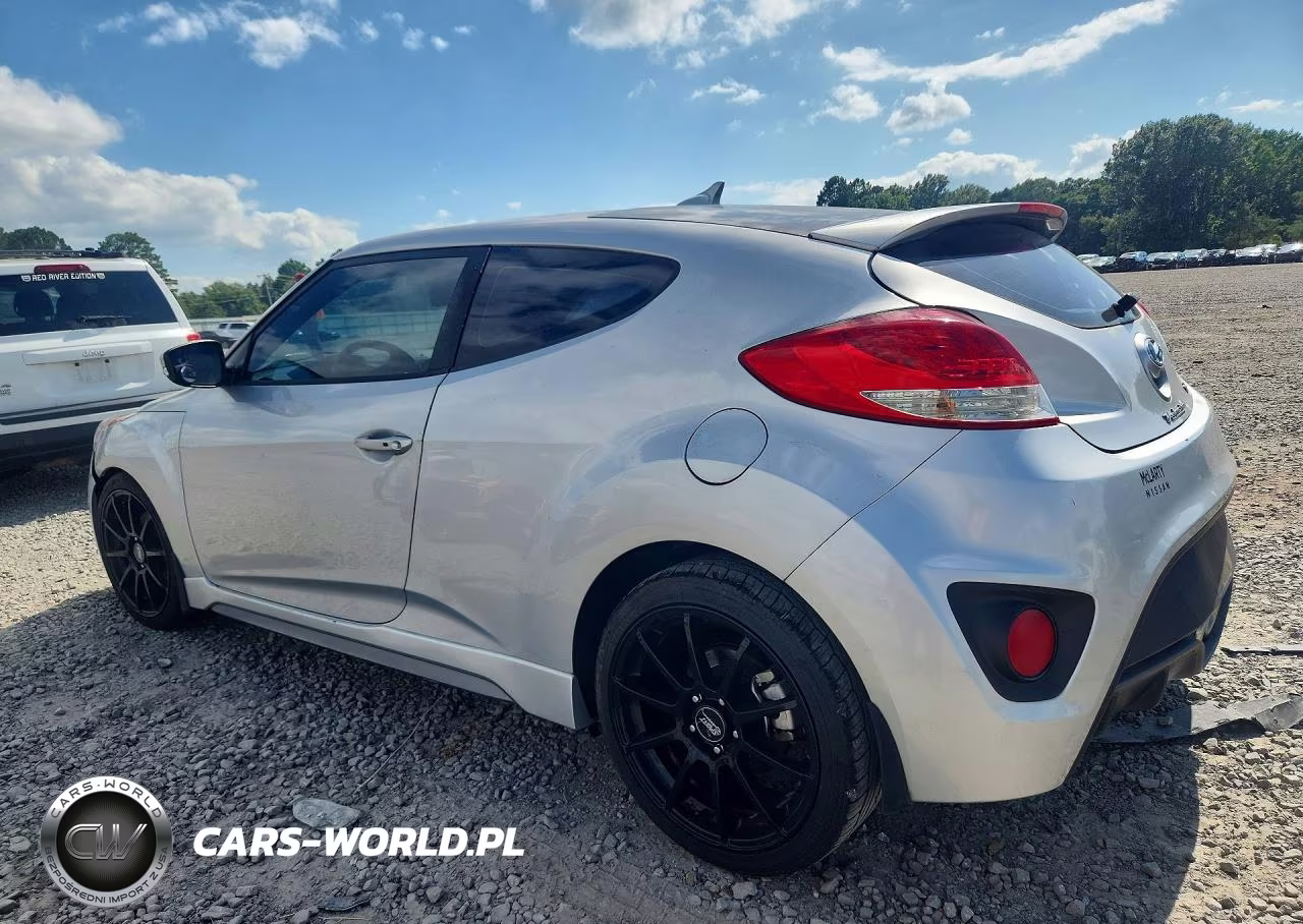 2016 Hyundai Veloster Turbo VIN:KMHTC6AEXGU302640 - 2