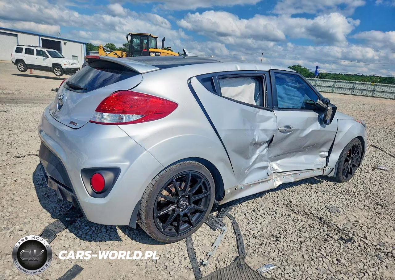 2016 Hyundai Veloster Turbo VIN:KMHTC6AEXGU302640 - 3