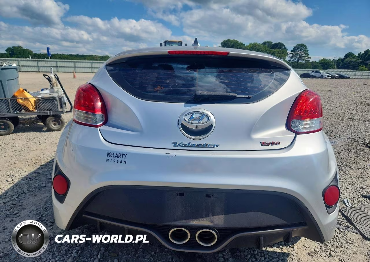2016 Hyundai Veloster Turbo VIN:KMHTC6AEXGU302640 - 6