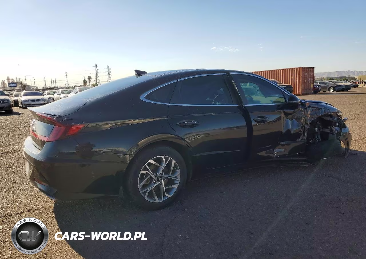 2021 Hyundai Sonata Sel VIN:5NPEF4JAXMH089801 - 3