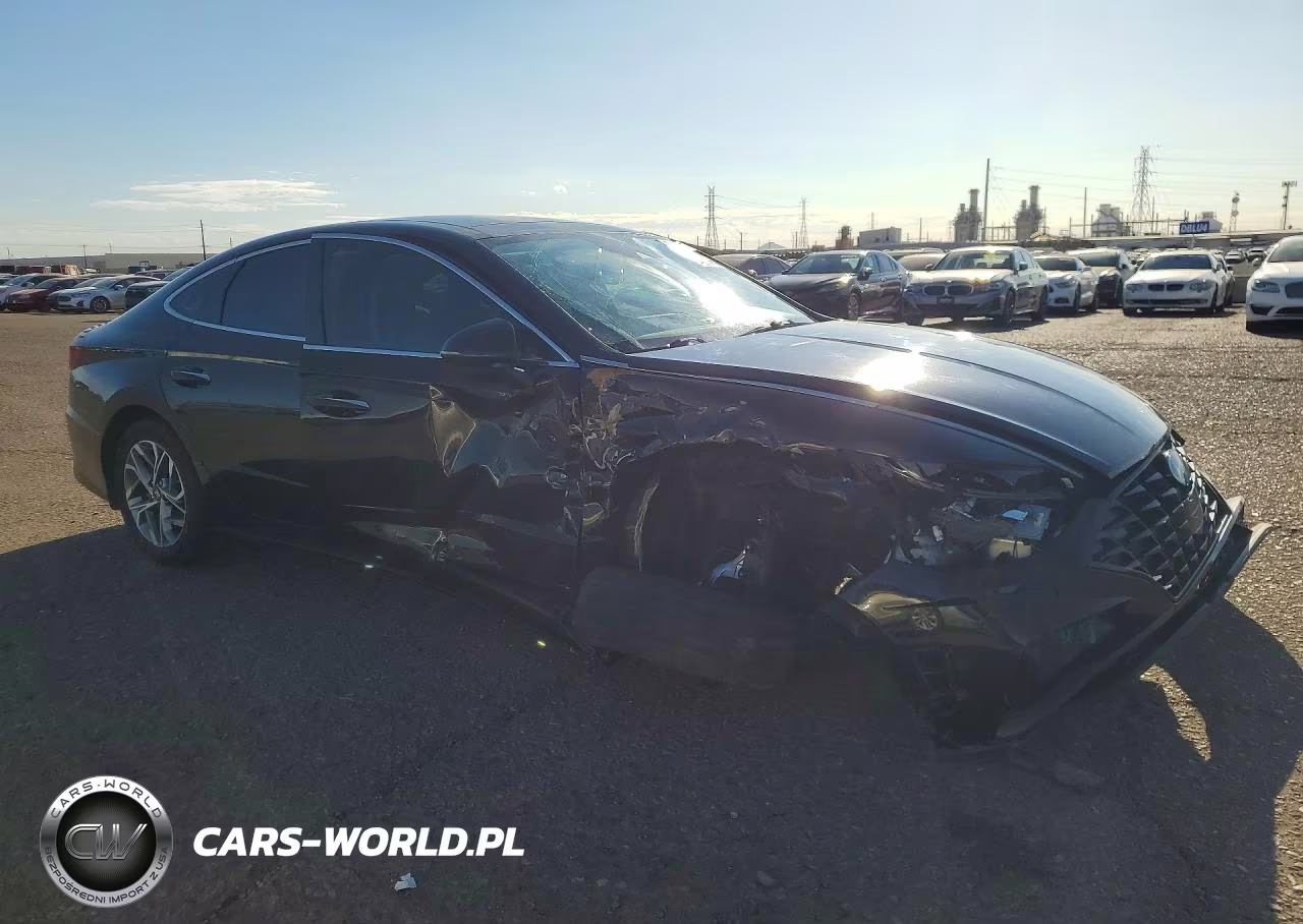 2021 Hyundai Sonata Sel VIN:5NPEF4JAXMH089801 - 4