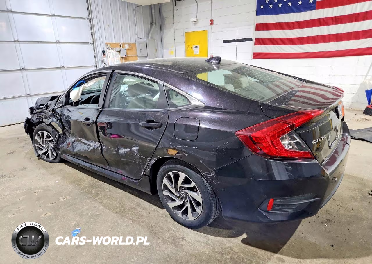 2017 Honda Civic Ex VIN:19XFC2F73HE225159 - 2