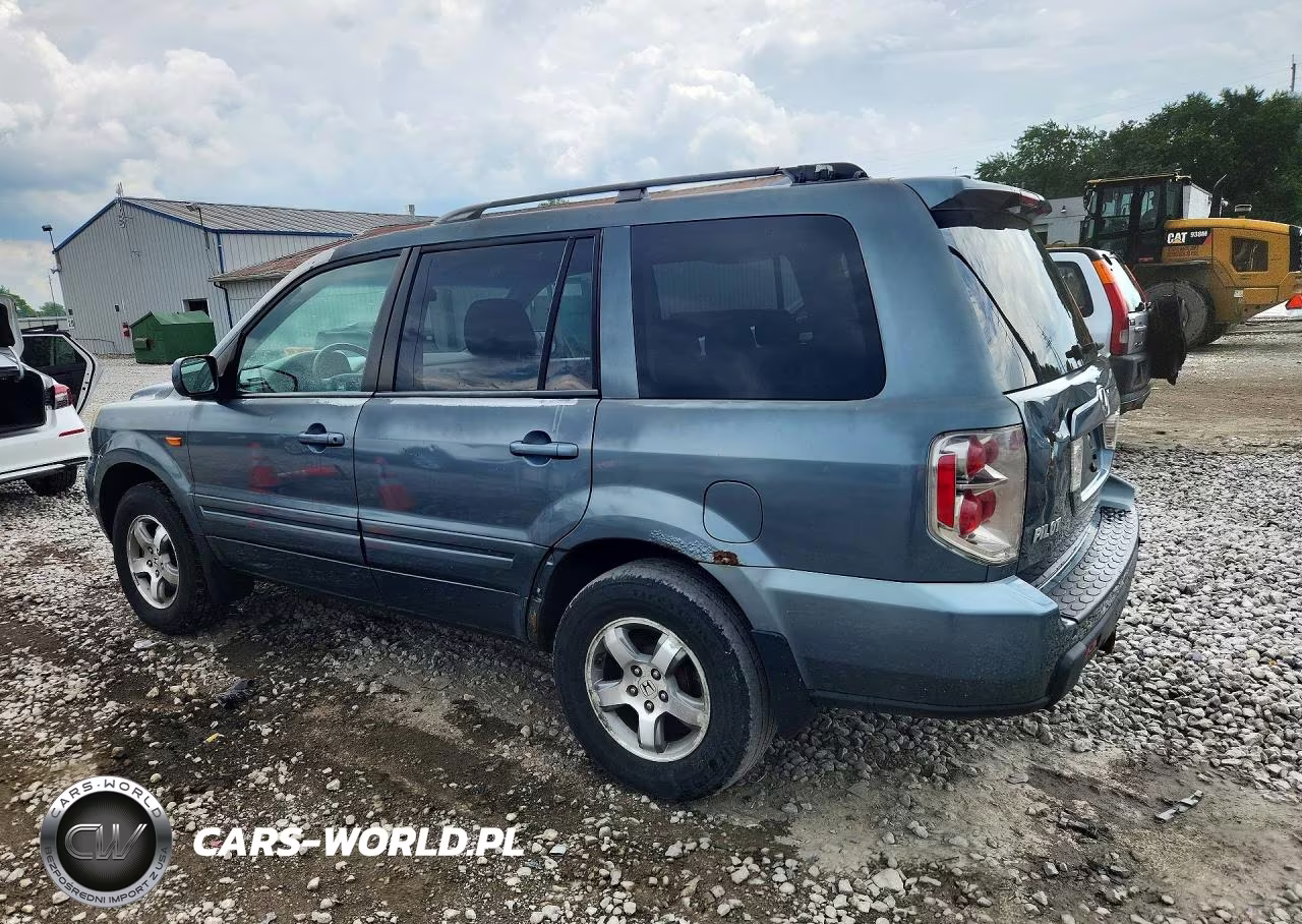 2007 Honda Pilot Ex VIN:2HKYF18437H509897 - 2