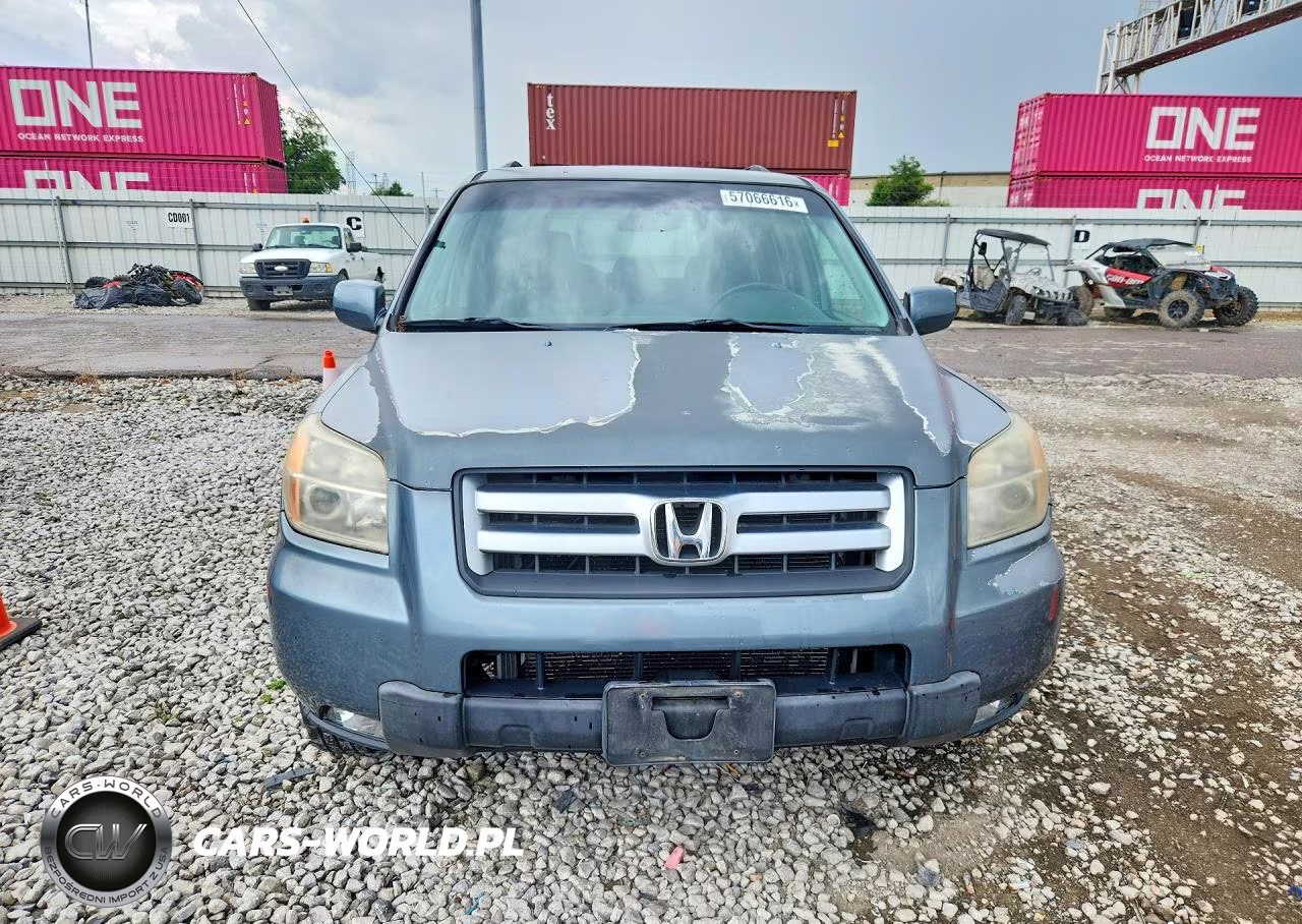 2007 Honda Pilot Ex VIN:2HKYF18437H509897 - 5