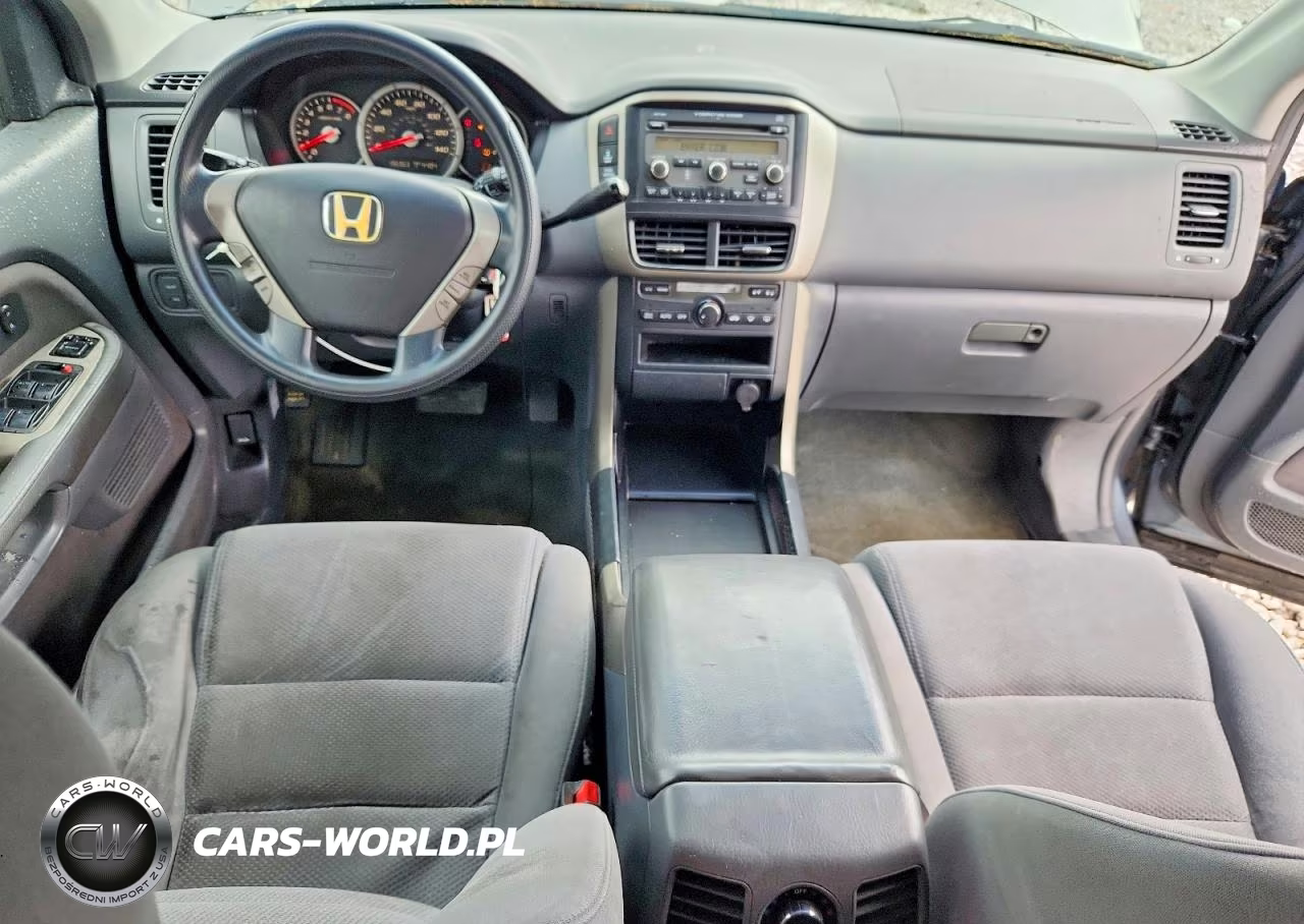 2007 Honda Pilot Ex VIN:2HKYF18437H509897 - 8