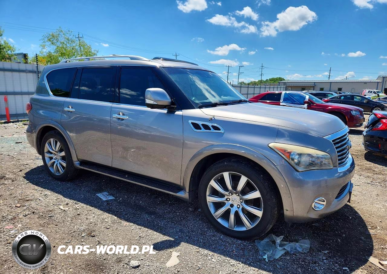 2012 Infiniti Qx56 Base VIN:JN8AZ2NC2C9317534 - 4