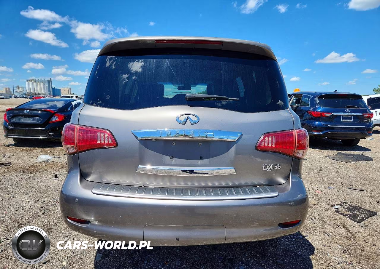 2012 Infiniti Qx56 Base VIN:JN8AZ2NC2C9317534 - 6