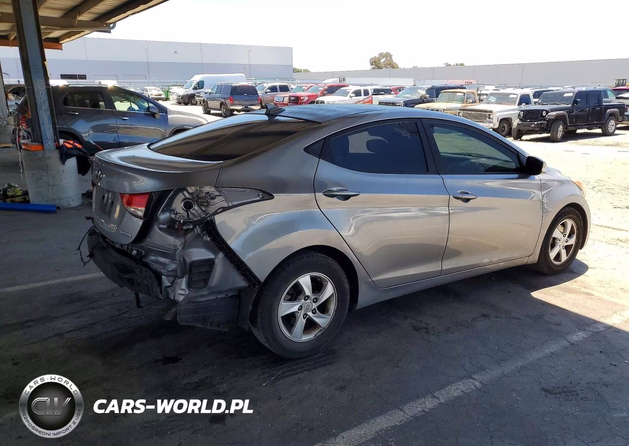2012 Hyundai Elantra Limited VIN:KMHDH4AE9CU217261 - 3