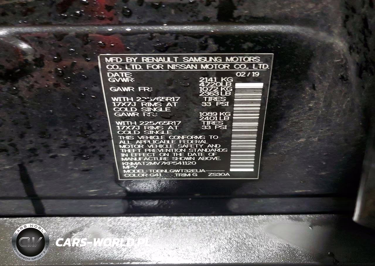 2019 Nissan Rogue Sv VIN:KNMAT2MV7KP541120 - 13