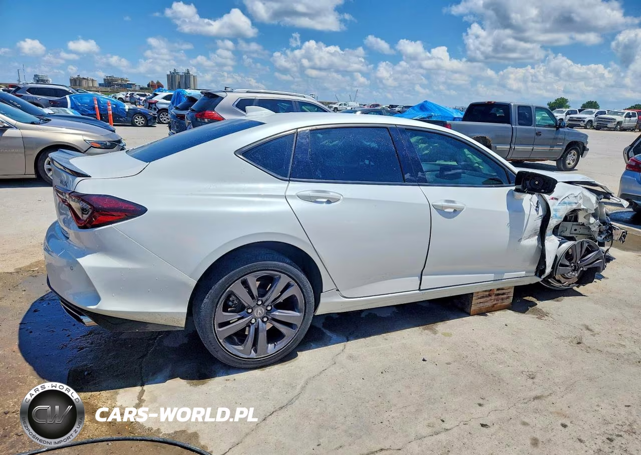 2022 Acura Tlx Tech A VIN:19UUB5F56NA003726 - 3