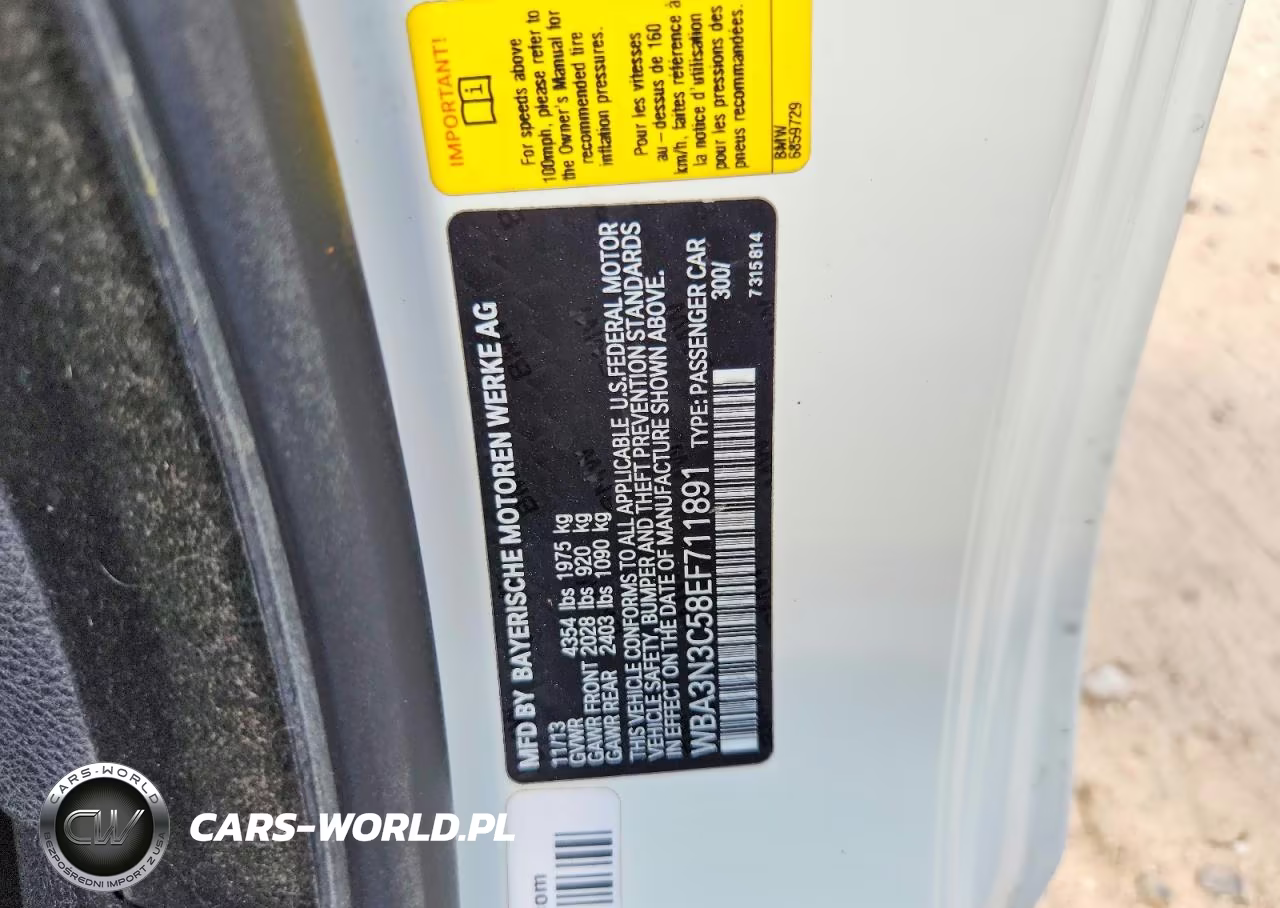 2014 BMW 428 I VIN:WBA3N3C58EF711891 - 12