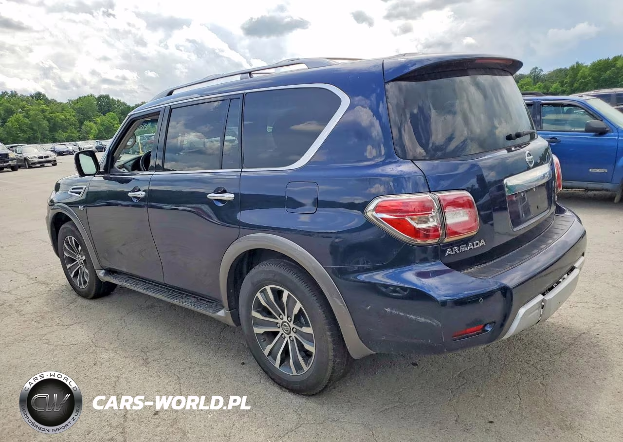 2017 Nissan Armada Sl VIN:JN8AY2NC8H9503122 - 2