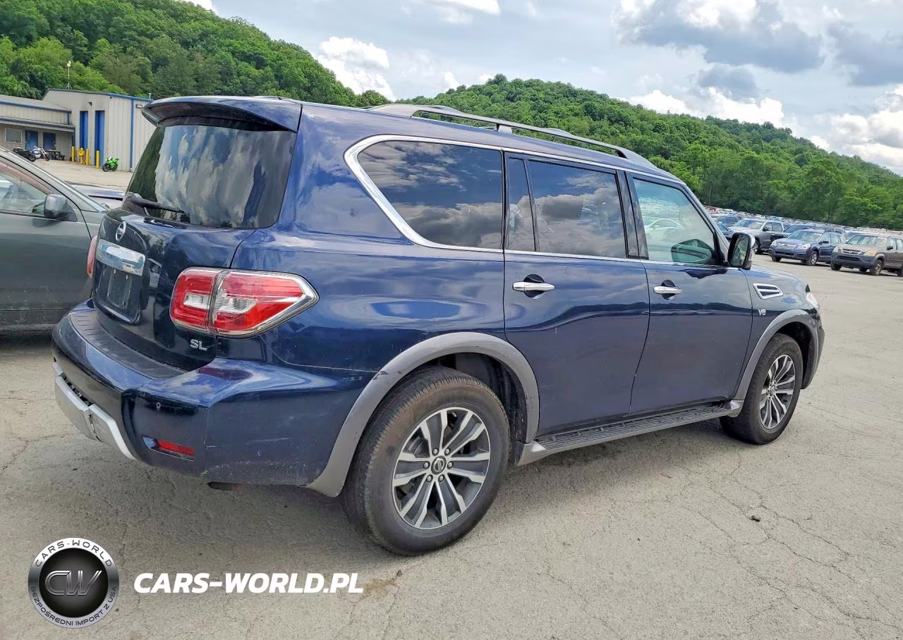 2017 Nissan Armada Sl VIN:JN8AY2NC8H9503122 - 3