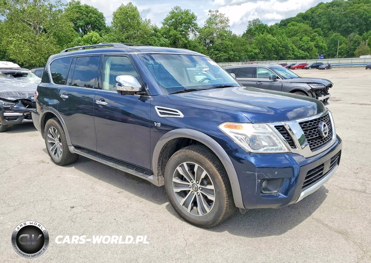 2017 Nissan Armada Sl VIN:JN8AY2NC8H9503122 - 4