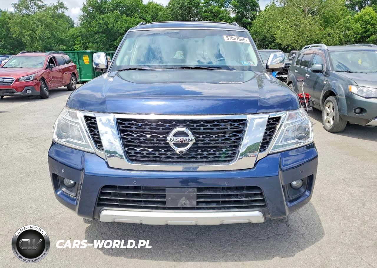 2017 Nissan Armada Sl VIN:JN8AY2NC8H9503122 - 5