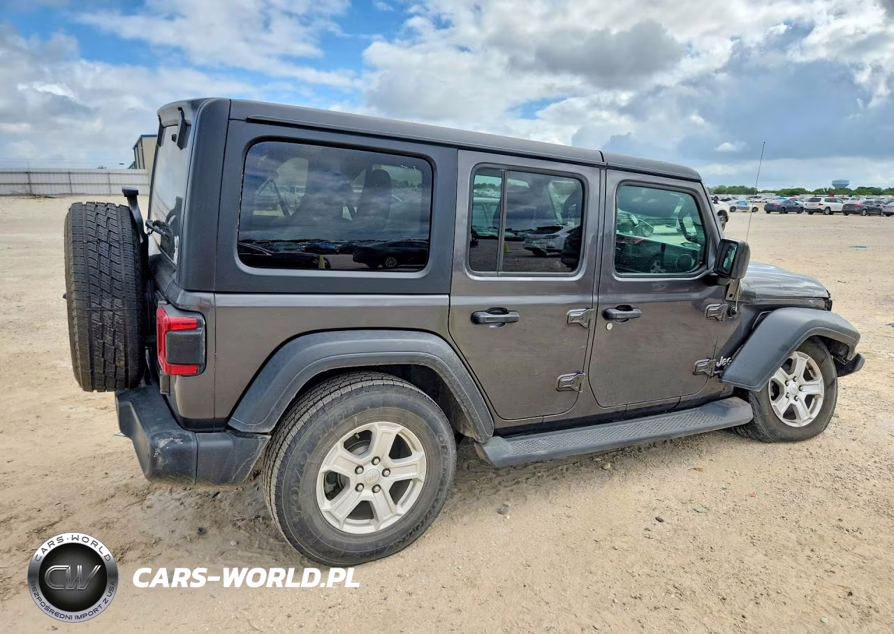2020 Jeep Wrangler Unlimited Sport VIN:1C4HJXDNXLW122929 - 3
