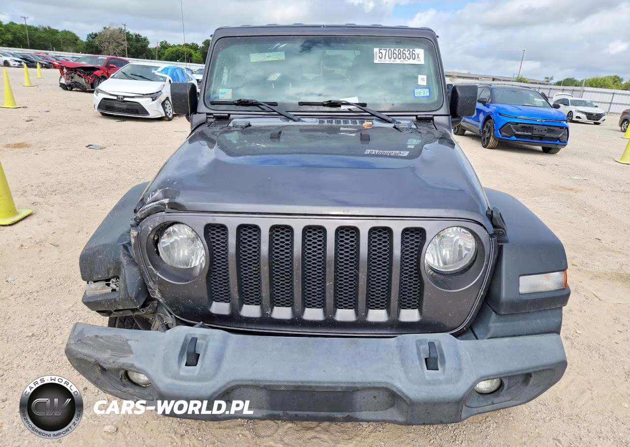 2020 Jeep Wrangler Unlimited Sport VIN:1C4HJXDNXLW122929 - 5
