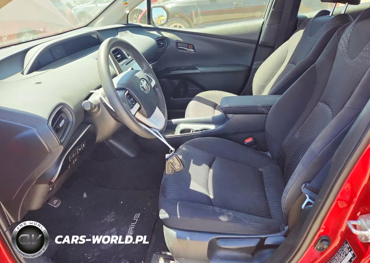 2017 Toyota Prius Two VIN:JTDKBRFUXH3054448 - 7