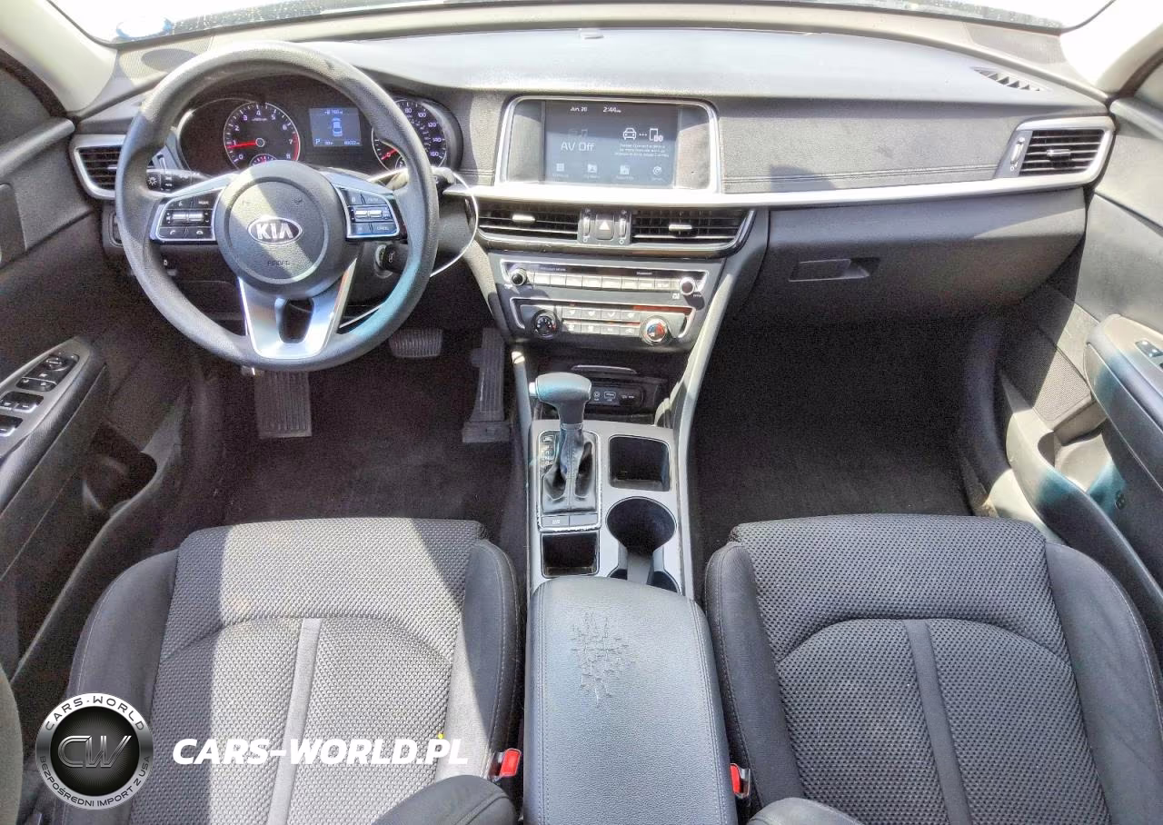 2019 Kia Optima Lx VIN:5XXGT4L33KG356673 - 8