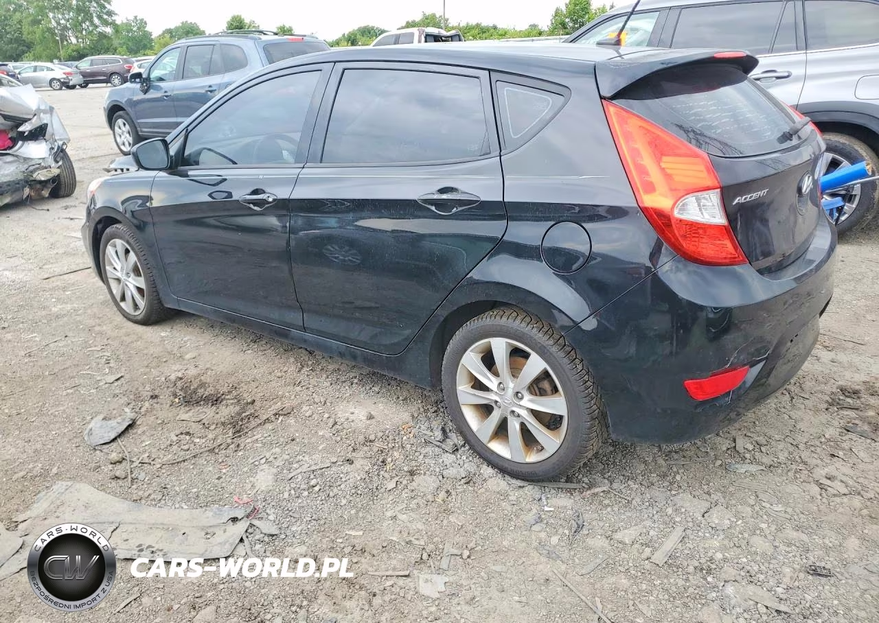 2012 Hyundai Accent Se VIN:KMHCU5AEXCU045013 - 2