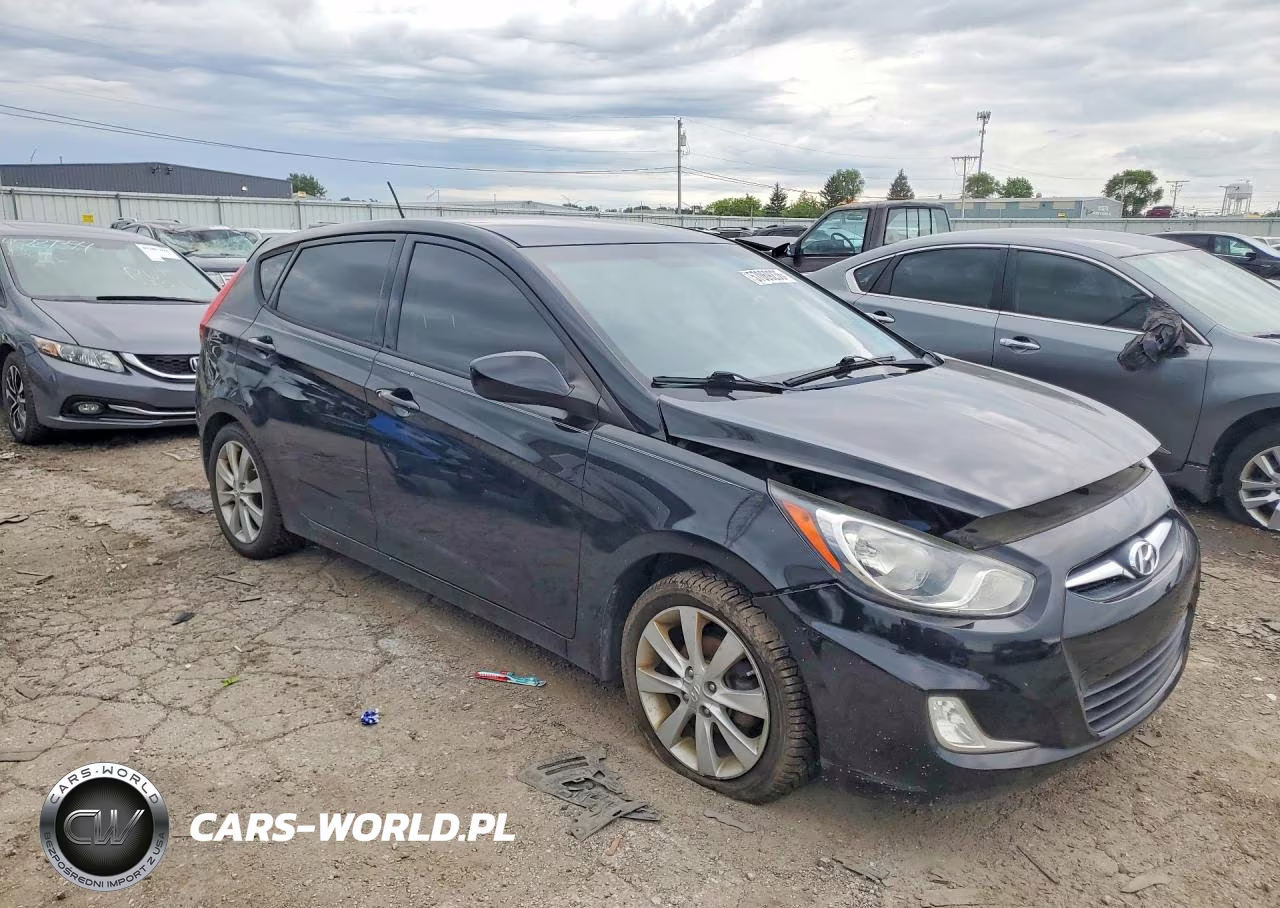 2012 Hyundai Accent Se VIN:KMHCU5AEXCU045013 - 4