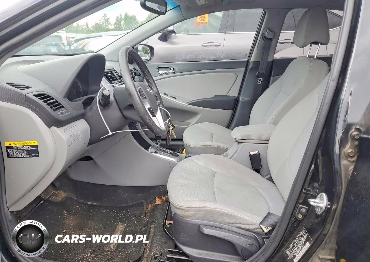 2012 Hyundai Accent Se VIN:KMHCU5AEXCU045013 - 7