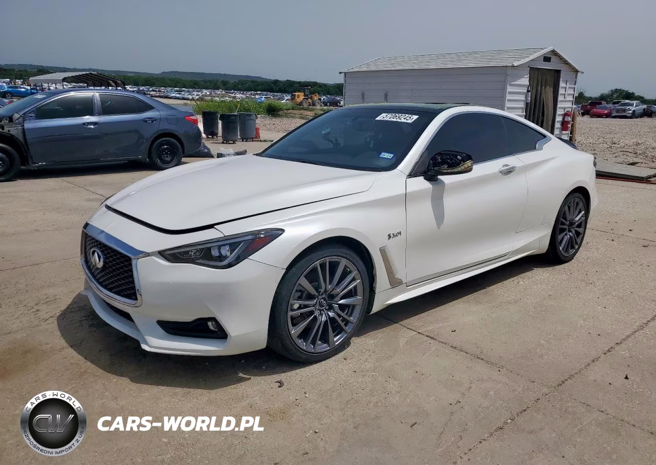 2017 Infiniti Q60 Red Sport 400