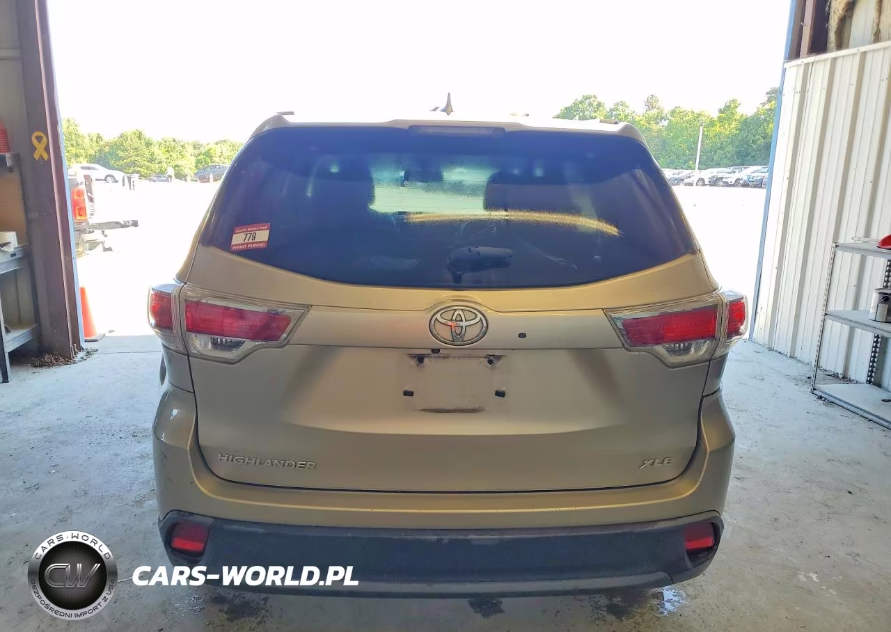 2014 Toyota Highlander Xle VIN:5TDKKRFH0ES020127 - 6