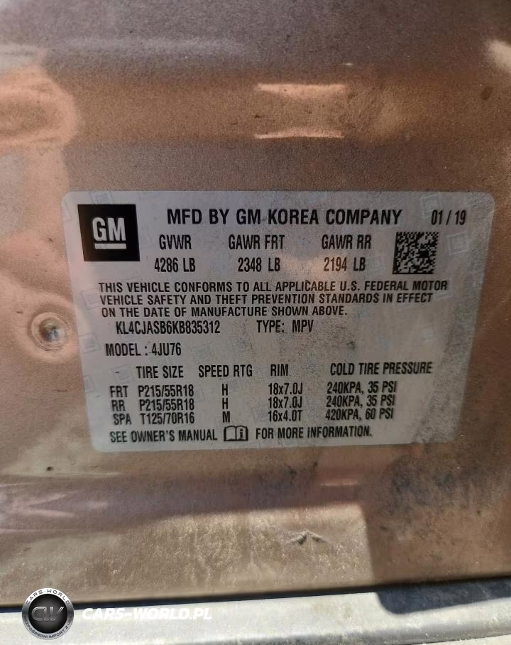 2019 Buick Encore Preferred VIN:KL4CJASB6KB835312 - 13