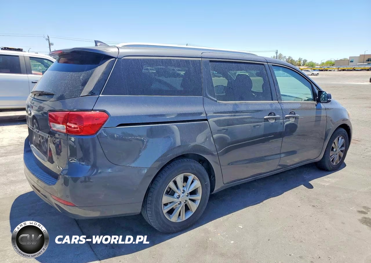 2016 Kia Sedona Lx VIN:KNDMB5C12G6089302 - 3