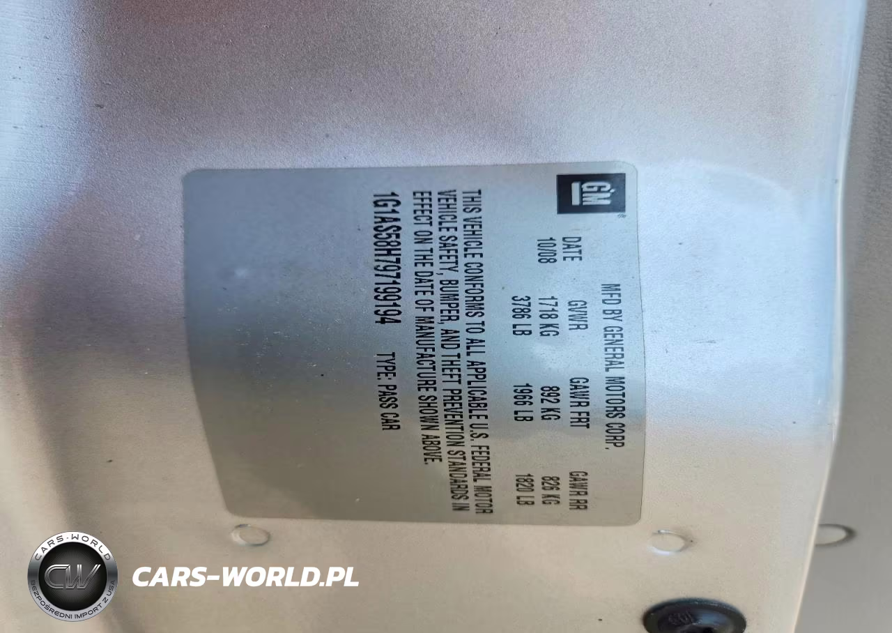 2009 Chevrolet Cobalt Ls VIN:1G1AS58H797199194 - 12