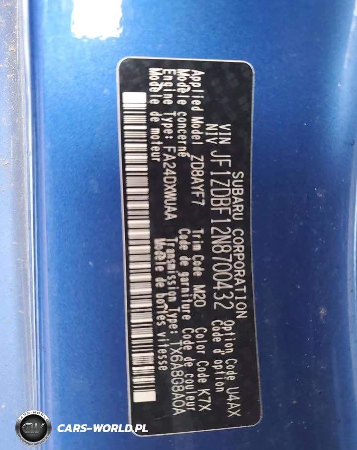 2022 Subaru Brz Limited VIN:JF1ZDBF12N8700432 - 12