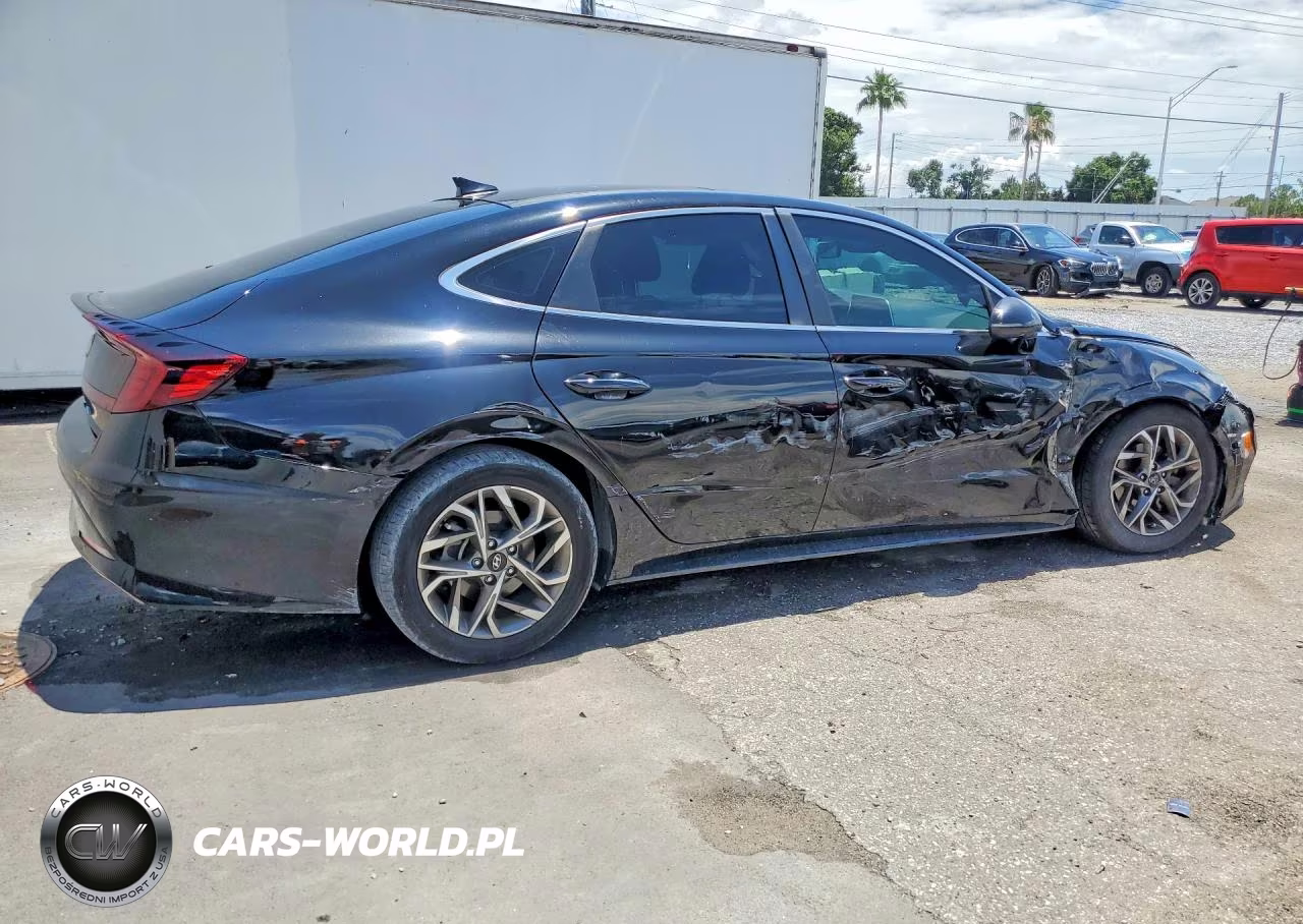 2021 Hyundai Sonata Sel VIN:KMHL14JA2MA144573 - 3