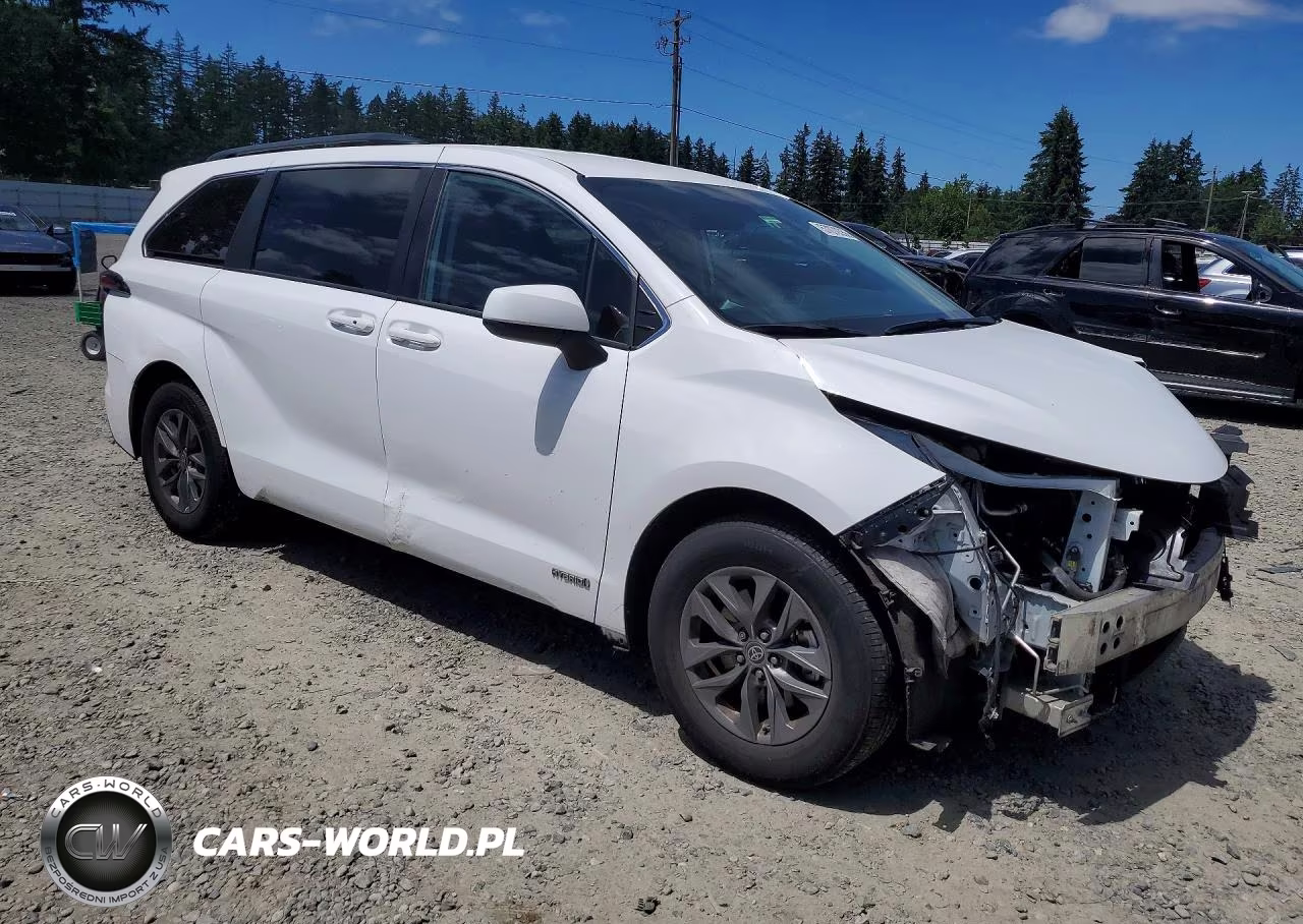 2021 Toyota Sienna Le VIN:5TDKRKEC9MS062433 - 4