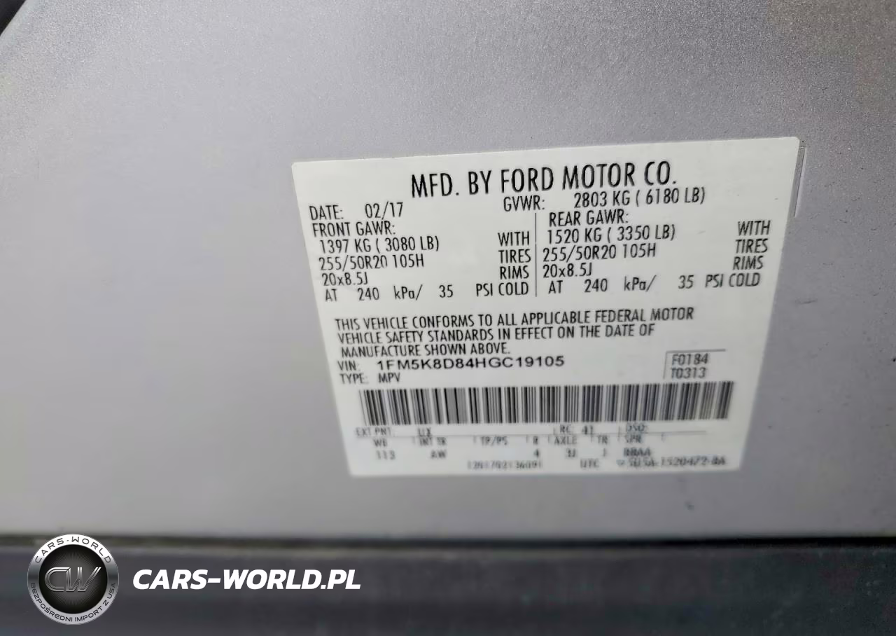 2017 Ford Explorer Xlt VIN:1FM5K8D84HGC19105 - 14