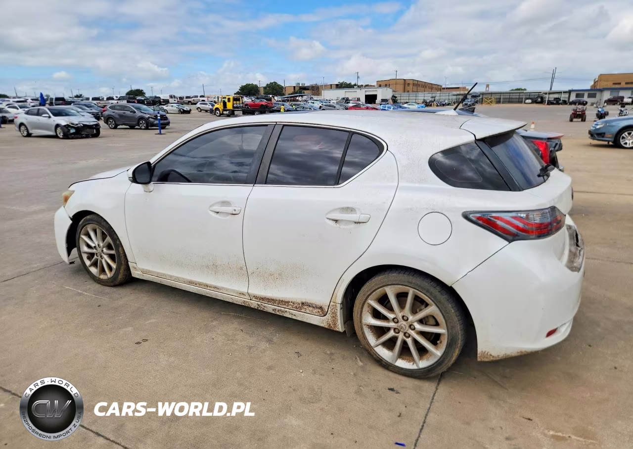 2012 Lexus Ct 200 VIN:JTHKD5BH6C2092445 - 2