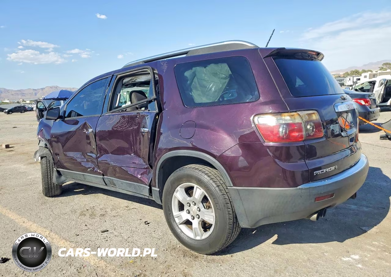 2009 GMC Acadia Sle VIN:1GKEV13D49J156257 - 2