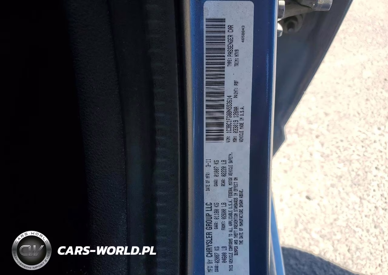 2011 Chrysler 200 Touring VIN:1C3BC1FG8BN553614 - 12