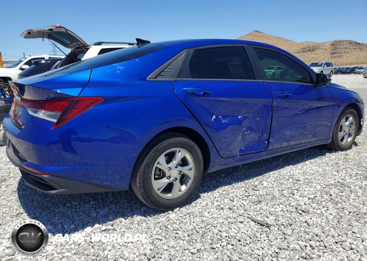 2021 Hyundai Elantra Se VIN:5NPLL4AG5MH046908 - 3