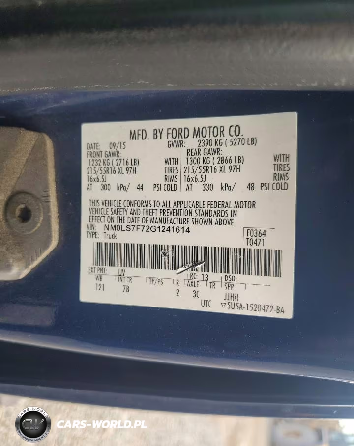 2016 Ford Transit Connect Xlt Delivery Van VIN:NM0LS7F72G1241614 - 13