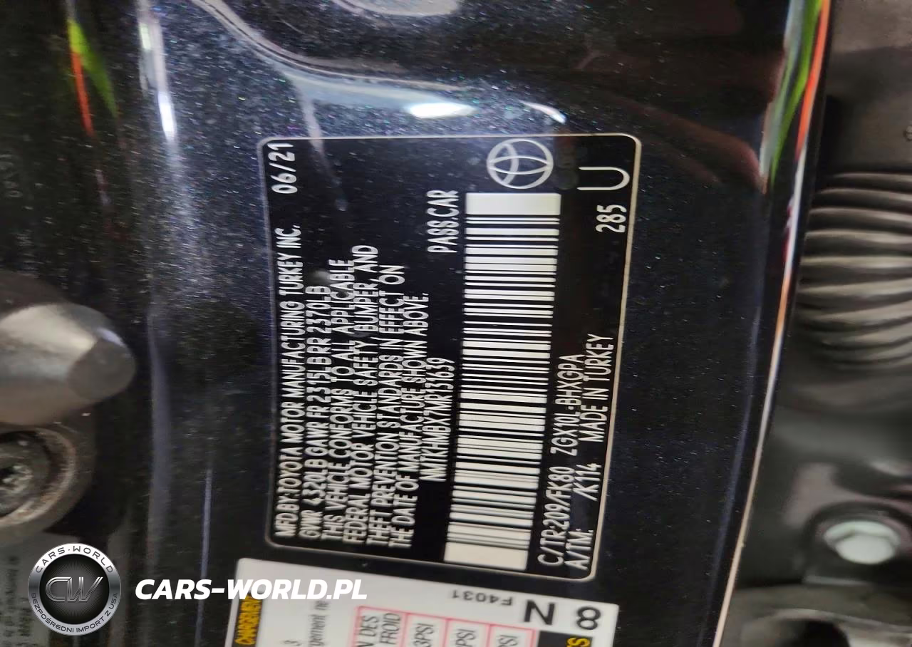 2021 Toyota C-Hr Xle VIN:NMTKHMBX7MR131639 - 13